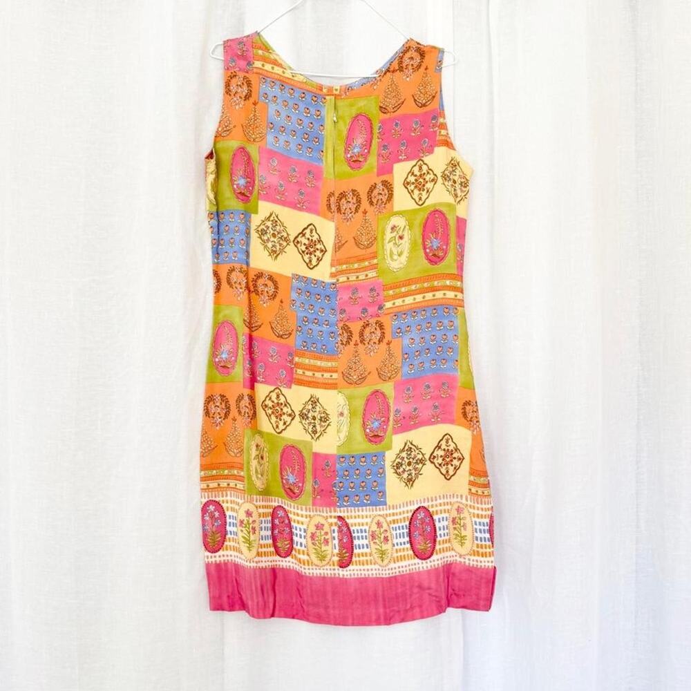 ✦ vintage patchwork mod mini dress ♡ - Picture 6 of 6